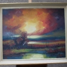 Hans NOWAK (1922-1996) - Lichtermeer bei Worpswede in Niedersachsen