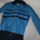 Adidas Jogginganzug Oldschool Kult Top Blau in D102 ansehen lohnt sich