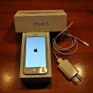 Apple  iPhone 5 - 16 GB - Weiß & Silber (Ohne Simlock) Smartphone