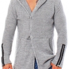 Carisma Herren Strick Jacke Oversize Pullover long Cardigan Knit 7221