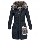 Khujo Damen Winterparka Chantal Damenmantel Damenparka Parka Mantel Jacke Jacket