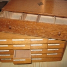 Uhrmacher-Sortimentkasten