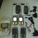 4 Stück Siemens M65 Handys + Zubehör