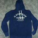 G-Star Sweat mit Kapuze Gr. M (48 / 50) blau neuwertig