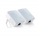 TP-Link TL-PA411KIT V2.0 AV500 Mini Powerline-Netzwerkadapter (500Mbps) 2-er Set