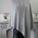 ITALY*Cashmere*50% Kaschmir*Woll-Überwurf*