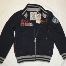 NANGARARBAT Original Sweatjacke M/48-50(?) dunkelblau/schwarz NEU mit Etikett