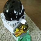 UVEX COMANCHE 2 PURE,BLACK/WHITE