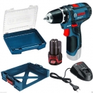 Bosch Akku-Bohrschrauber GSR 10,8-2-LI 10,8 V 0601868109 2Ah Akku i-BOXX Rack