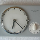 Küchenuhr Junghans ato-mat, original 60er Jahre Kult, Max Bill Design