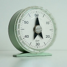 orig. 50er jahre EXACT küchenwecker kurzzeitmesser timer mintgrün 50s rockabilly