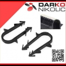 1000 Stück Tackernadeln LANG - Rohrhalter für Fussbodenheizung - Flächenheizung