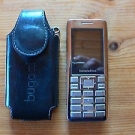 Handy Telekom Siemens BenQ S68 "Limited Edit" mit Zubehörpaket, Bugatti Tasche