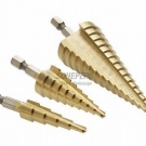 Stufenbohrer-Set 3-tlg. HSS titannitriert 4-32 mm  (Art.3009273)