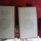 Braun L470 Lautsprecher Boxen Paar L 470 Vintage Holz MADE IN GERMANY