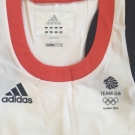 Team GB London 2012 Tank Racer back Climate Cool By Adidas- Stella McCartney