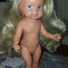 DDR Antik Vintage Puppe Babypuppe 25cm