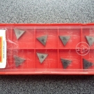 WENDEPLATTEN 8 x WENDESCHNEIDPLATTEN SANDVIK TPGN 110204 S6 CARBIDE INSERTS