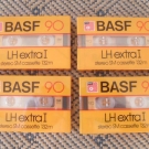BASF Audiocassetten LH extra I mit 90 Minuten Spielzeit - NEU