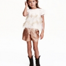 Besticktes Tüllshirt