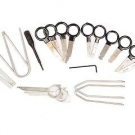 20tlg. AUSBAUWERKZEUG RADIO NAVI DEMONTAGE AUSBAU ENTRIEGELUNG AUTORADIO