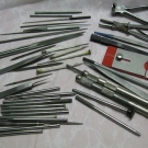 Lot Konvolut altes Uhrmacherwerkzeug