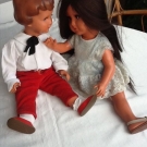 Schildkröt Puppen Pärchen