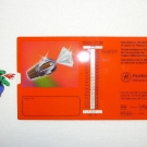 Datenschieber für Ölbrennerdüse Öldüse für Brenner Durchsatz in Kg/h l/h kW Düse