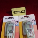 Carcasa Siemens A60 C60 blanco y verde ORIGINAL   2 x1