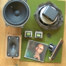 Telefunken Lautsprecher Kombintation 2 Wege - 4 Ohm aus WB 61 H - mit Weichen.