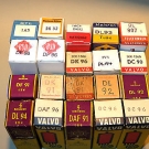 Konvolut D-Röhren, 20 Stk, 20 pcs, NOS, Elektronenröhren,Radioröhre, Kofferradio