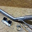 VW T5 2.5 TDi Multivan Bus Kasten Pritsche Vorderrohr Abgasrohr Flexrohr + Kit