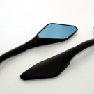 UNIVERSAL Streetfighter Spiegel IMPERIA rechts Lenkerspiegel schwarz blaues Glas