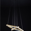 LOCO 40 cm (16 inch)Luxus Moderne Kristall-LED Kronleuchter