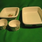 Villeroy & Boch VILBOFOUR Ceramicplus Auflauf - Geschirr 4 Teile