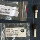 BMW E38 E39 Drehknopf Bordmonitor 4:3 Teile-Nr: 65528384685 + 65528384686