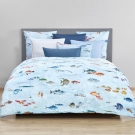 "Submarine" pillow case, 40 x 80 cm by Christian Fischbacher