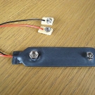 Adapter for HT/B battery Pertrix 78. Valve radio Grundig Concert Boy 57. Philips