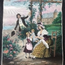 SOIE TISSÉE COLORÉE NEYRET PARENTS HEUREUX / SOIE SAINT ETIENNE