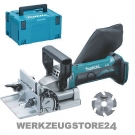 Makita DPJ180ZJ Akku-Nutfräse 18V Solo ohne Akku & ohne Ladegerät im MakPac