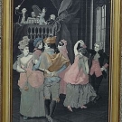 BAL COSTUMÉ SOIE TISSÉE NEYRET FRERES? circa 1900