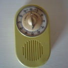 Kienzle Signal Kurzzeitmesser Kurzzeitwecker Küchenwecker Eieruhr gelb vintage