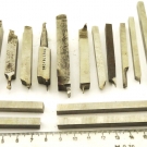 Drehbank, Uhrmacherwerkzeug, Drehstahl, Drehmeißel, Presto, turning tools 20 St.