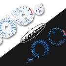 LETRONIX Plasma Tacho Tachoscheiben EL-Dash BMW E38 E39 Z5 240km/h 6000K