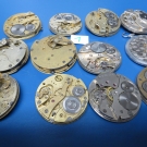 Konvolut   Taschenuhrwerke   Ersatzteile  1