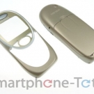 Siemens S55 Handy Gehäuse Neu Front Back Cover mit Display Glas - Akkudeckel