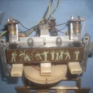 Für Philips Stereo-Röhrenradio Klangreglereinheit mit Stereowaage und Blende 