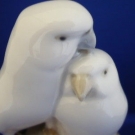 Royal Copenhagen Figurine Two Parrots on a Branch ( 1964 )