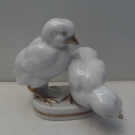 (n62) ENS Porzellanfigur 2 Küken Höhe ca. 10 cm