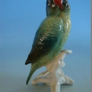 RS0417-390: Royal Dux Figur Papagei Sittich